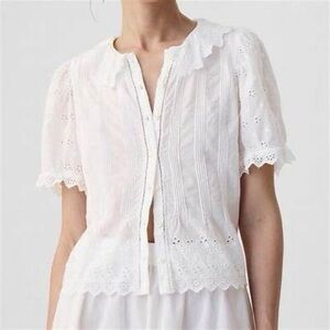 Gap x Doen White Blouse NWOT